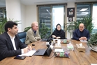 نشست ارزیابی فناوریِ  استحصال آب باران از جو  با هماهنگی مدیریت بحران  در محل دفتر قائم مقام وزیر و معاون برنامه ریزی و اقتصادی با حضور وزیر نیرو و رئیس سازمان فناوری استحصال آبهای جوی  و نیز مشارکت معاونین زراعت، آب و خاک ، تات و همکاران ذیربط برگزار گردید.